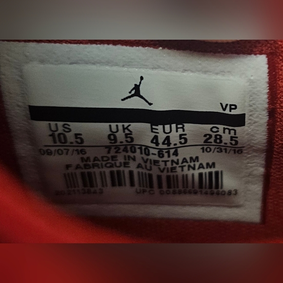 🔥 Jordan Eclipse – University Red/White – Men’s Size 10.5 - Picture 8 of 8